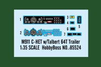 1/35 US M911 C-HET with Talbert 64T Trailer