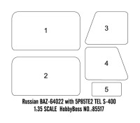 1/35 BAZ-6403 mit ChMZAP-9990-071