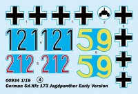 1/16 Sd.Kfz 173 Jagdpanther Early Version