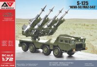 S-125M Neva-SC" missile system on MAZ-543"