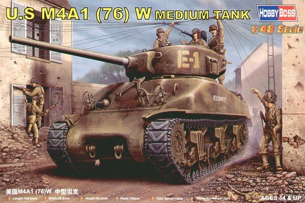US M4A1 (76) W Sherman