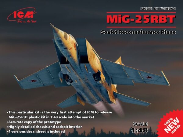 MiG-25RBT Soviet Reconnaissance Plane