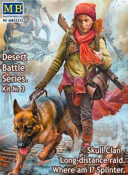 1/35 Desert Battle Series Kit 3. Skull Clan - Long Distance Raid. Where am I? Splinter.