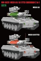 1/35 M551A1 / M551A1 TTS Sheridan