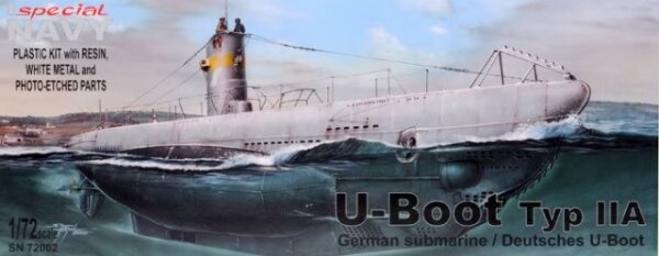 1/72 Deutsches U-Boot Typ IIA