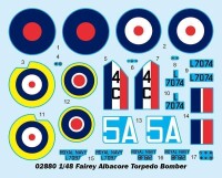 1/48 Fairey Albacore Torpedo Bomber