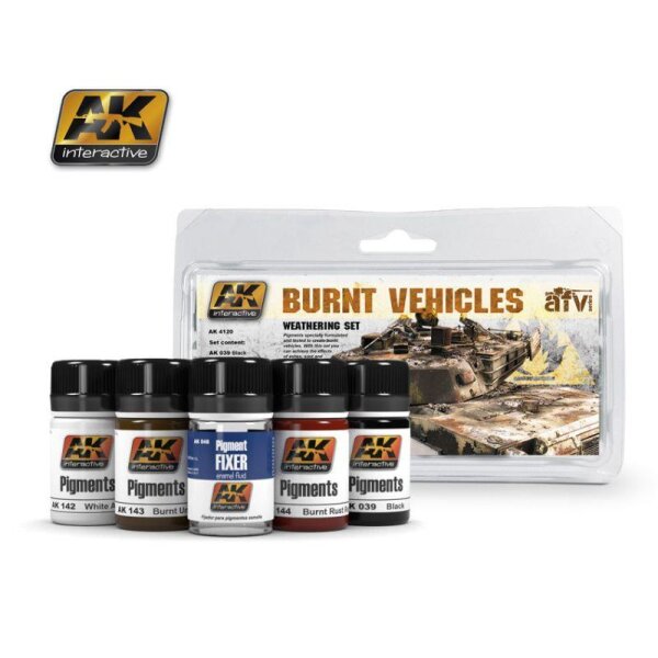 Burnt Vehicles - Weathering Set (5x 35ml)