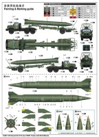 Soviet Zil-131V + 2R3M1 Trailer + 8K14 Missile