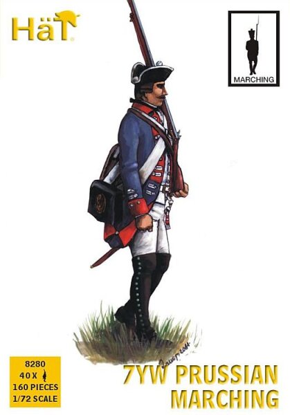 7YW Prussian Infantry Marching