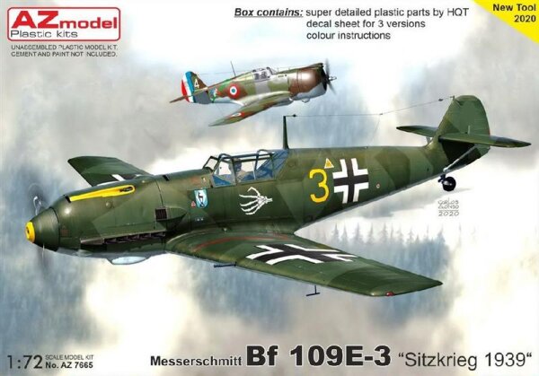 Messerschmitt Bf-109E-3 Sitzkrieg 1939""