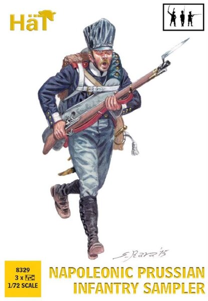 1/72 Napoleon Prussian Infantry Sampler