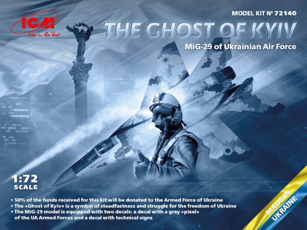 The Ghost of Kyiv" MiG-29 Ukrainian Air Force"