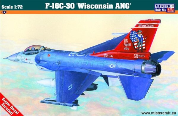 F-16C-30 Wisconsin ANG