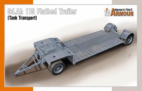 Sd.Ah. 115 Flatbed Trailer