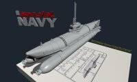 1/72 Deutsches Kleinst-U-Boot Biber