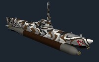 1/72 Deutsches Kleinst-U-Boot Biber
