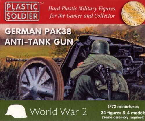 1/72 German PaK 38 Anti Tank Gun