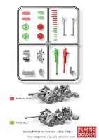 1/72 German PaK 38 Anti Tank Gun