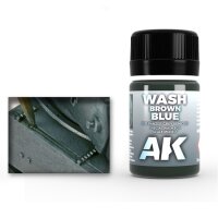 Wash brown blue for Panzer Grey Vehicles 35 ml