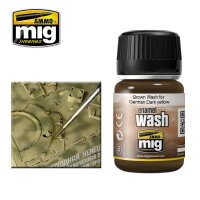 Brown Wash for German Dark Yellow 35ml