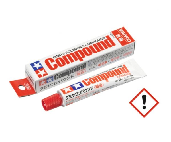 TAMIYA Polishing Compound COARSE - grobe Politur - 22 g