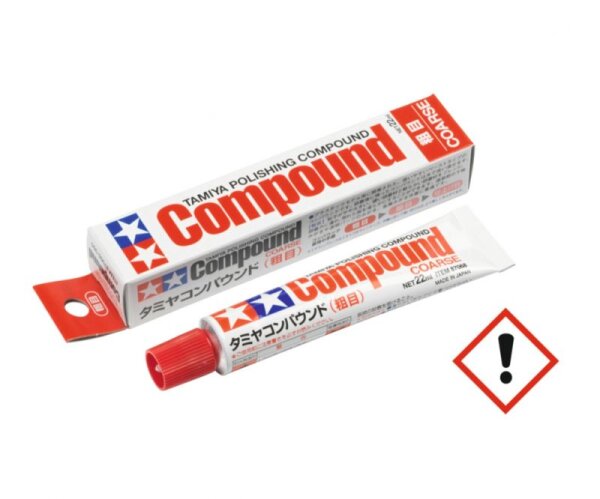 TAMIYA Polishing Compound COARSE - grobe Politur - 22ml