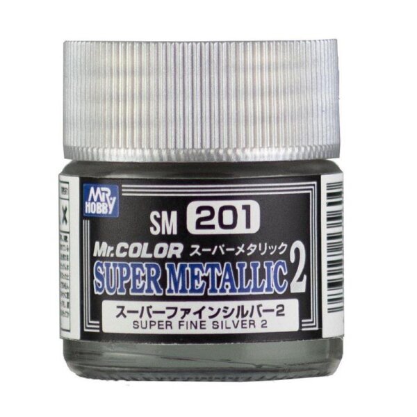 Mr. Color Super Metallic 2 - Super Fine Silver 2 (10 ml)