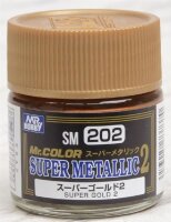 Mr. Color Super Metallic 2 - Super Gold 2 (10 ml)