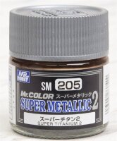 Mr. Color Super Metallic 2 - Super Titanium 2 (10 ml)
