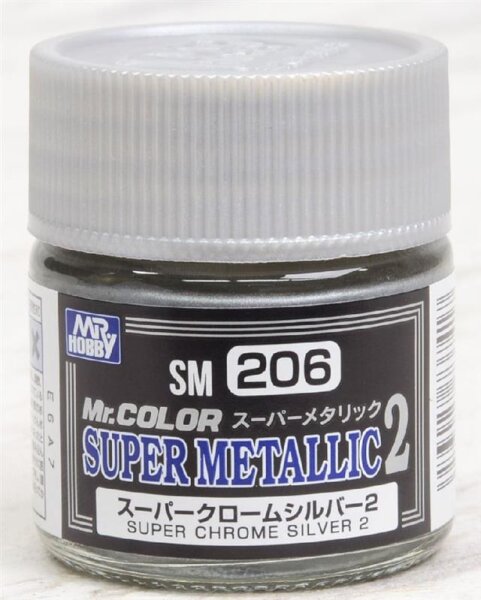 Mr. Color Super Metallic 2 - Super Chrome Silver 2 (10 ml)