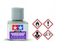TAMIYA Grundierung, flüssig, grau, 40ml