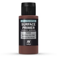 Surface Primer German Red Brown (RAL8012) 60ml