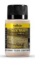 Thick Light Brown Mud - 40 ml