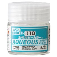 H110 Premium Clear Semi-Gloss / Klarlack, seidenmatt 10 ml