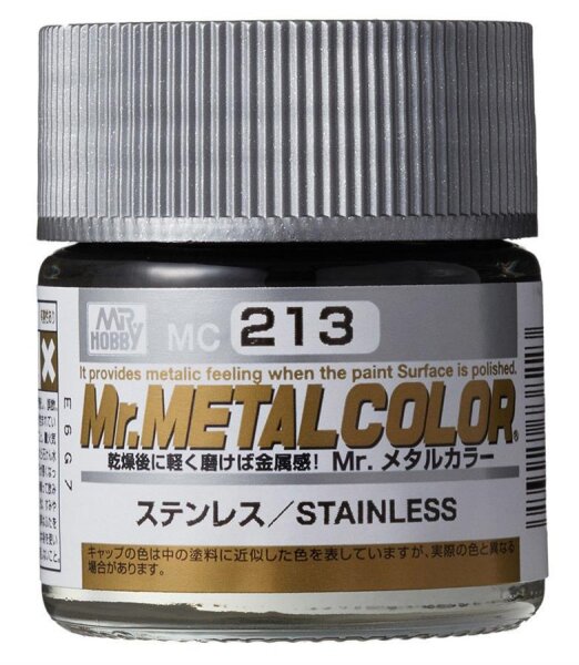 Stainless Steel / Stahl - Polierfarbe 10 ml