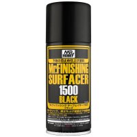 Mr. Finishing Surfacer 1500 black - Spray 170 ml