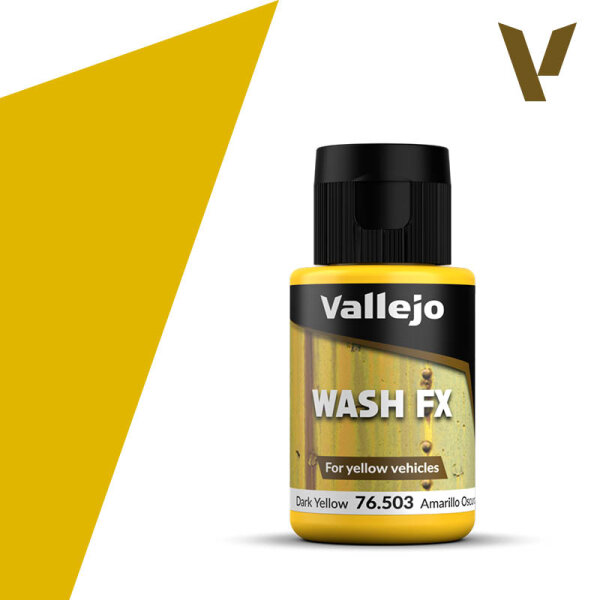 Wash FX - Dark Yellow - Dunkelgelb 35ml