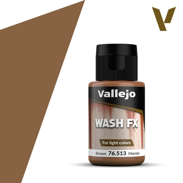 Wash FX - Brown - Braun 35ml