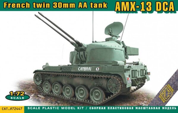 1/72 AMX-13 DCA French twin 30mm AA tank