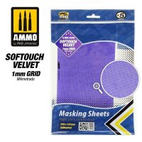 Softouch VELVET Masking Sheets 1 mm Grid (5x)