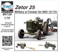 Zetor 25 Military w/Towbar for MiG 15/17s
