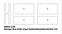 Sd.Kfz. 7/2 Selbstfahrlafett mit 5cm FlaK 41