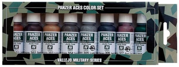 Panzer Aces Set Nr. 1 -Rust, Tracks, Rubber