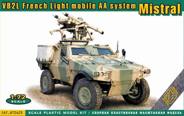 1/72 Mistral VB2L French light mobile AA system (Long)