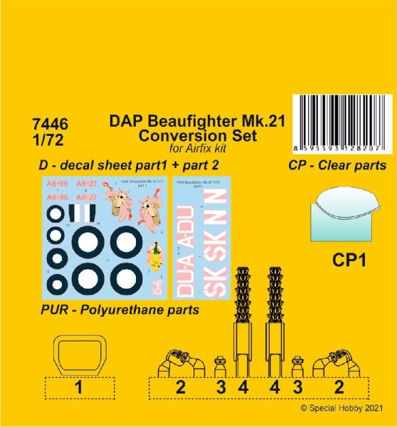 DAP Beaufighter Mk.21 Conversion Set.