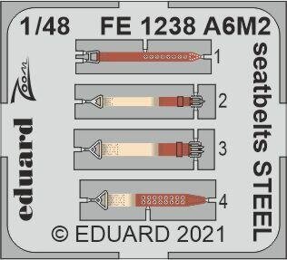 1/72 Mitsubishi A6M2 Zero seatbelts STEEL