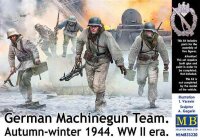 German Machine Gun Team, Winter 1944