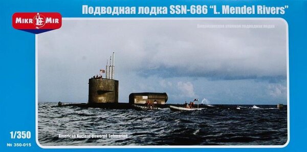 USS L. Mendel Rivers (SSN-686) Submarine