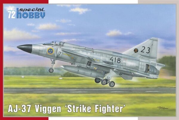 1/72 SAAB AJ-37 Viggen "Strike Fighter"