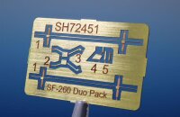 1/72 SIAI-Marchetti SF-260 Duo Pack & Book